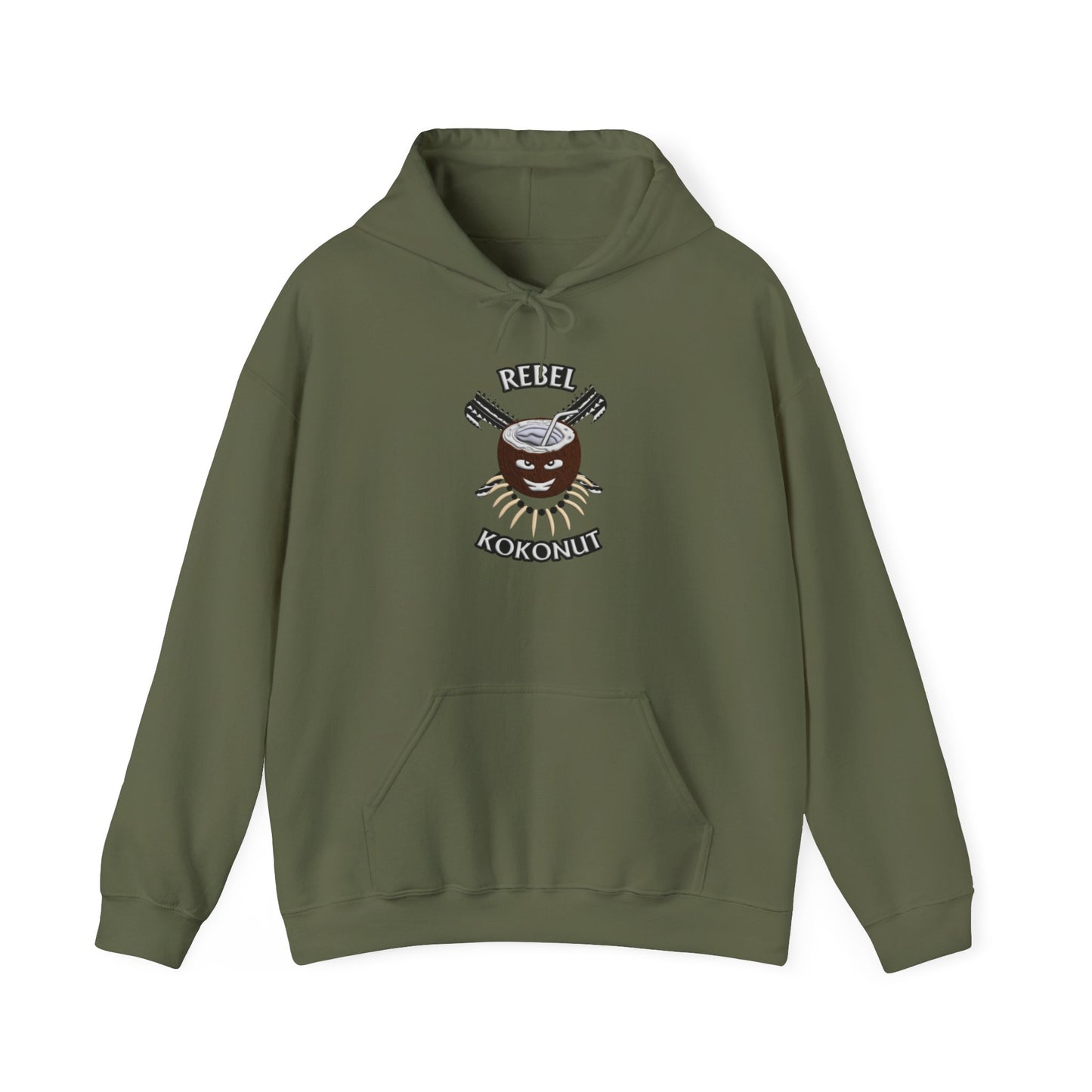 SAMOA Rebel Kokonut Unisex Heavy Blend™ Hooded Sweatshirt