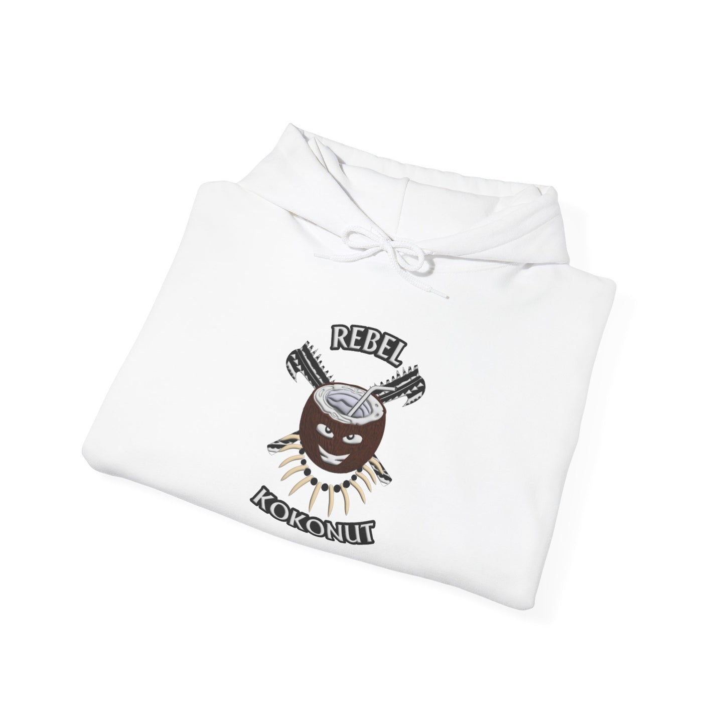 SAMOA Rebel Kokonut Unisex Heavy Blend™ Hooded Sweatshirt