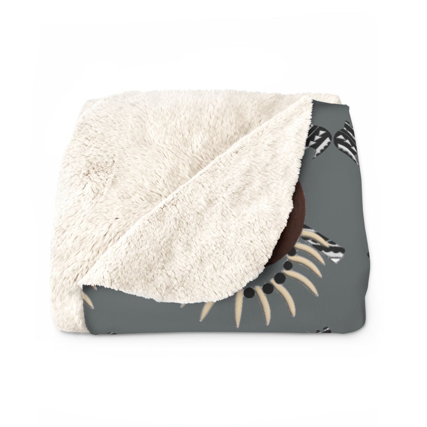 Rebel Kokonut Sherpa Fleece Blanket