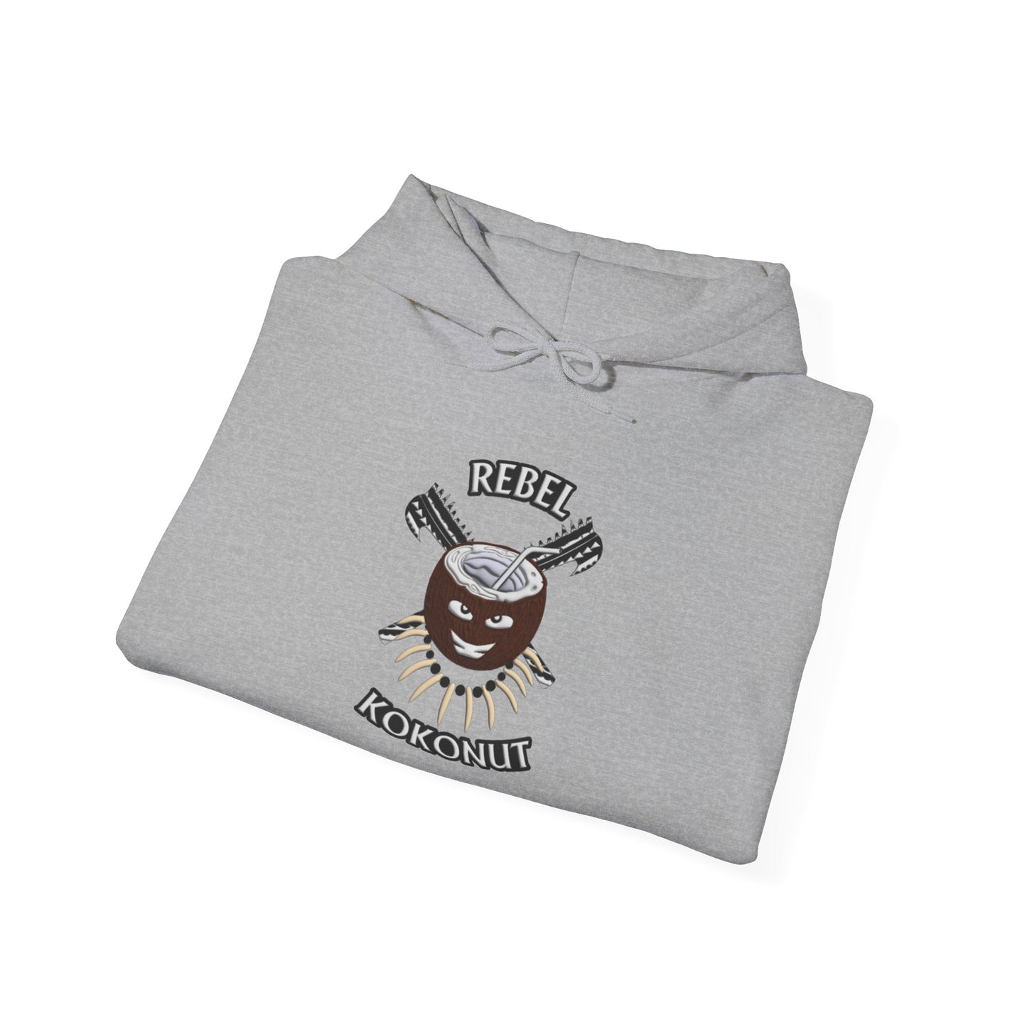 SAMOA Rebel Kokonut Unisex Heavy Blend™ Hooded Sweatshirt