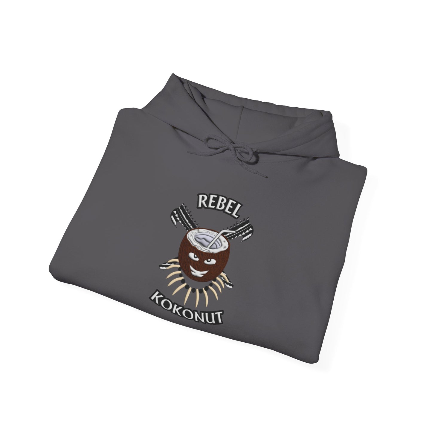 SAMOA Rebel Kokonut Unisex Heavy Blend™ Hooded Sweatshirt