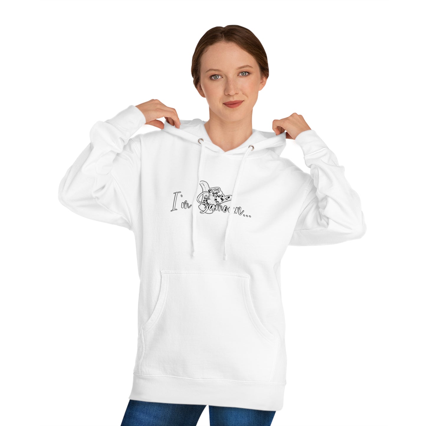 I'm Samoan Hooded Sweatshirt