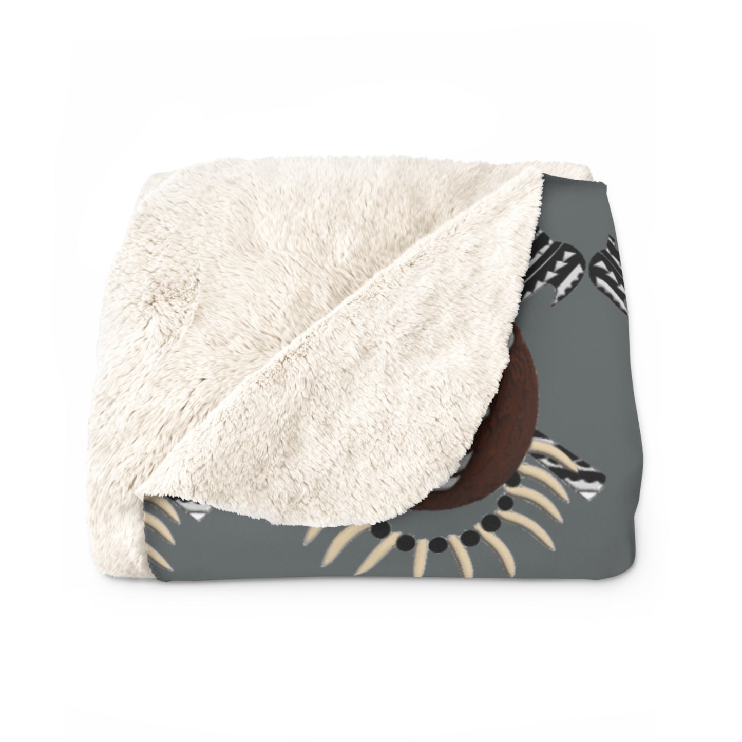 Rebel Kokonut Sherpa Fleece Blanket