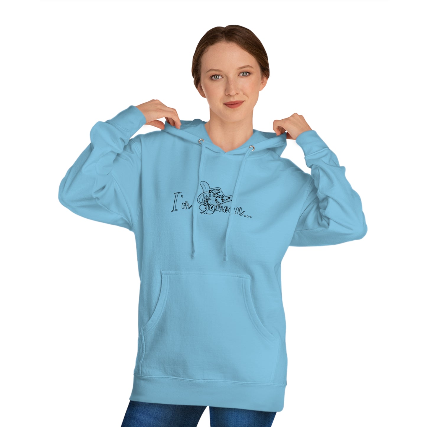 I'm Samoan Hooded Sweatshirt