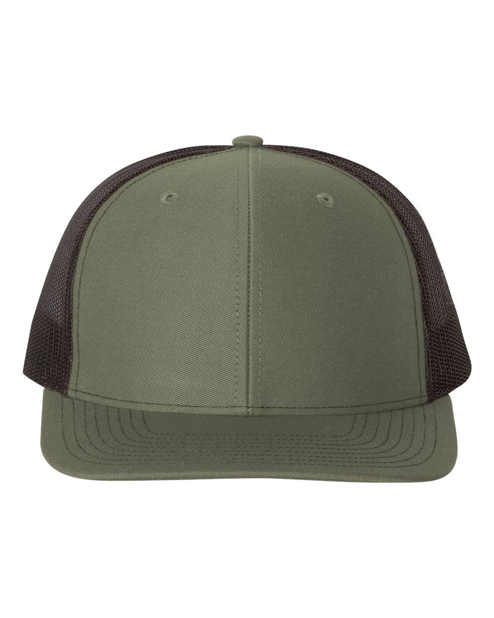 Overtime Hours w/Flag Leather Patch Hat