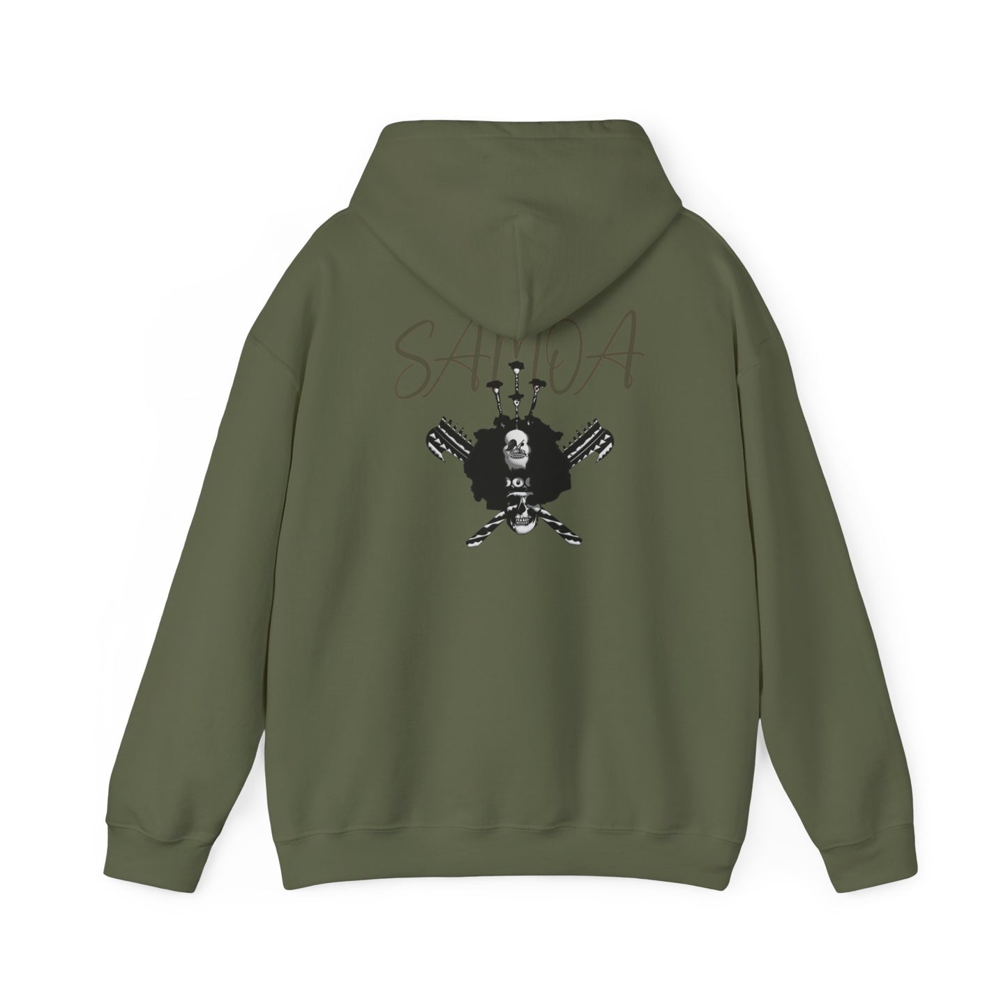 Samoan Rebel Kokonut Unisex Heavy Blend™ Hooded Sweatshirt