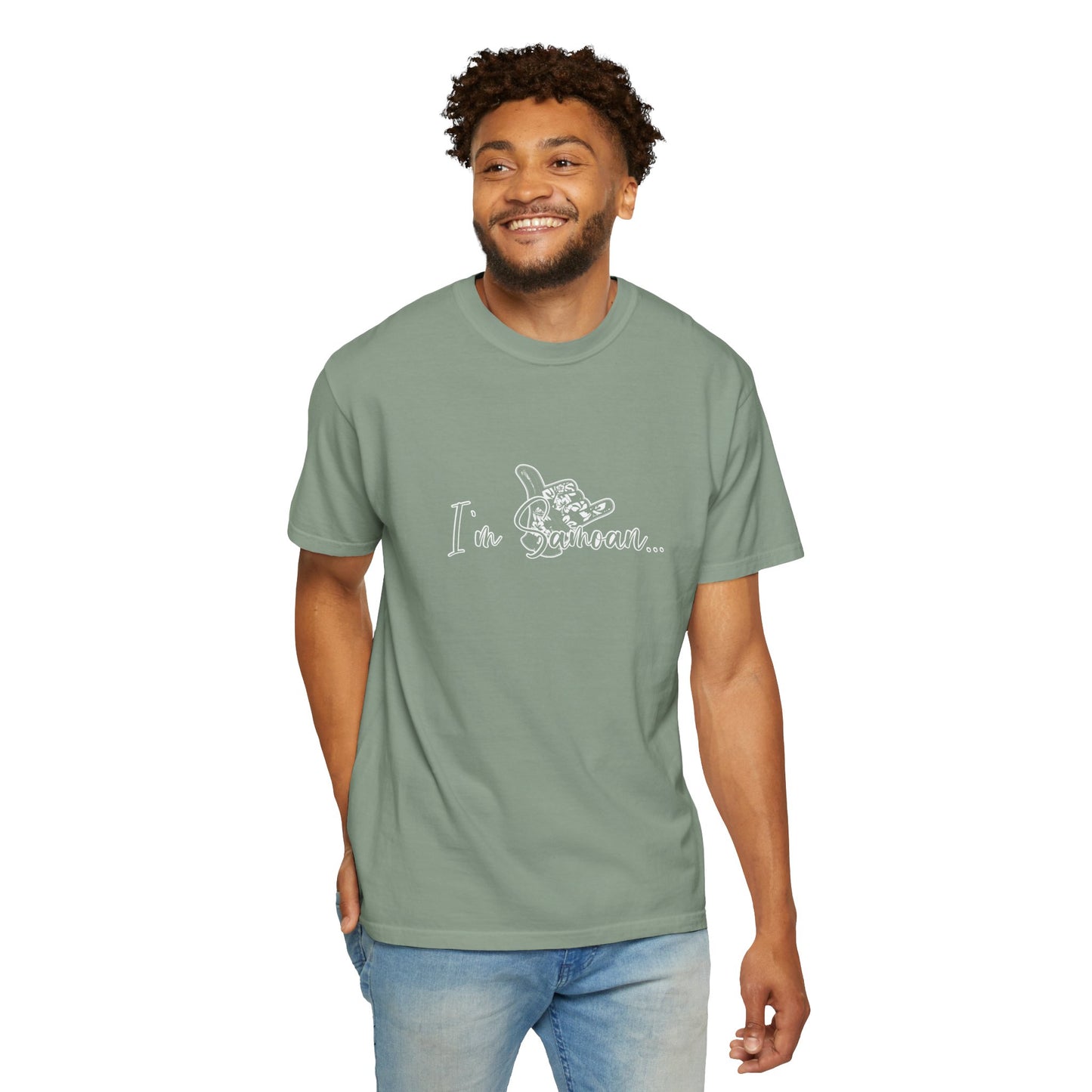 I'm Samoan w Mentors Garment-Dyed T-shirt