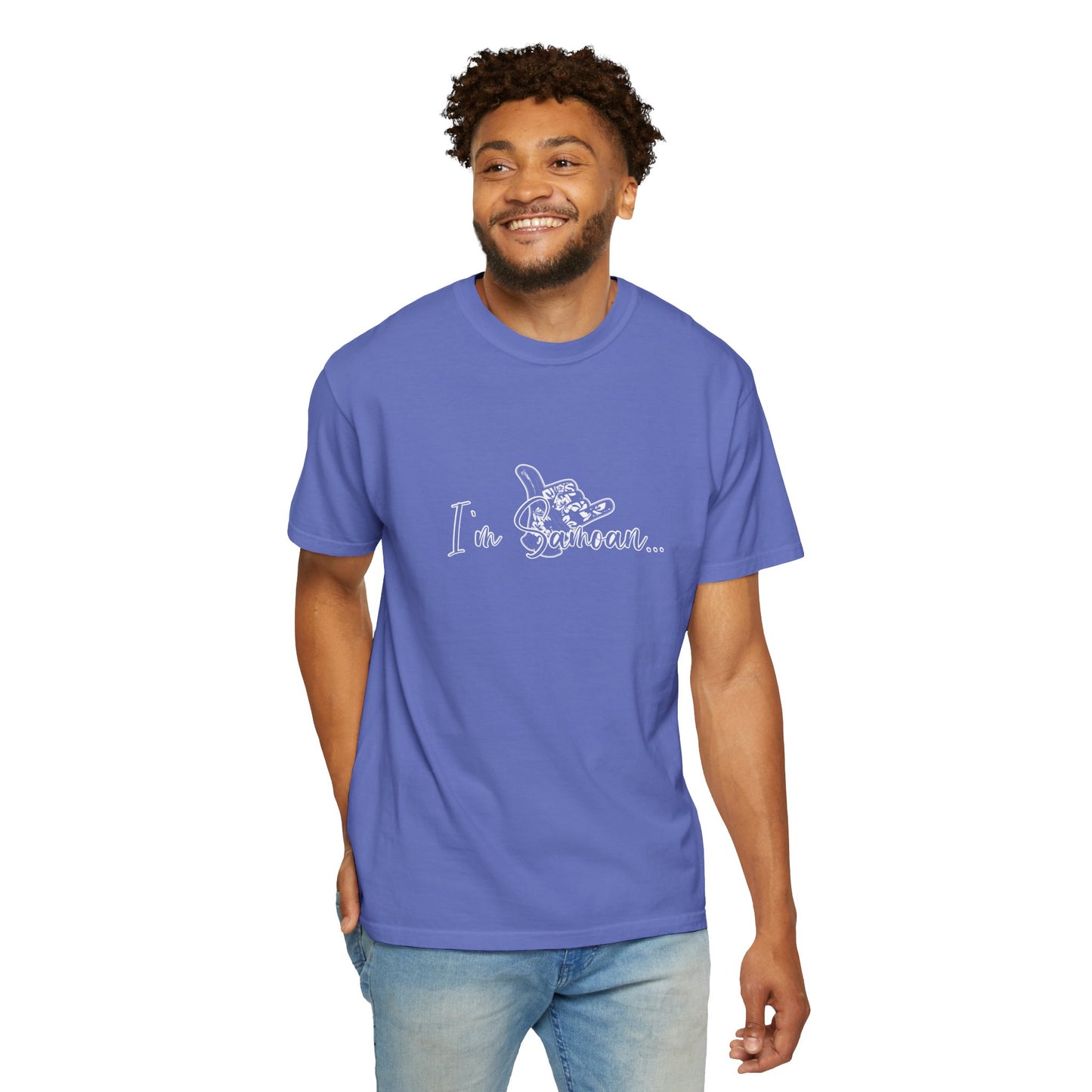 I'm Samoan w Mentors Garment-Dyed T-shirt