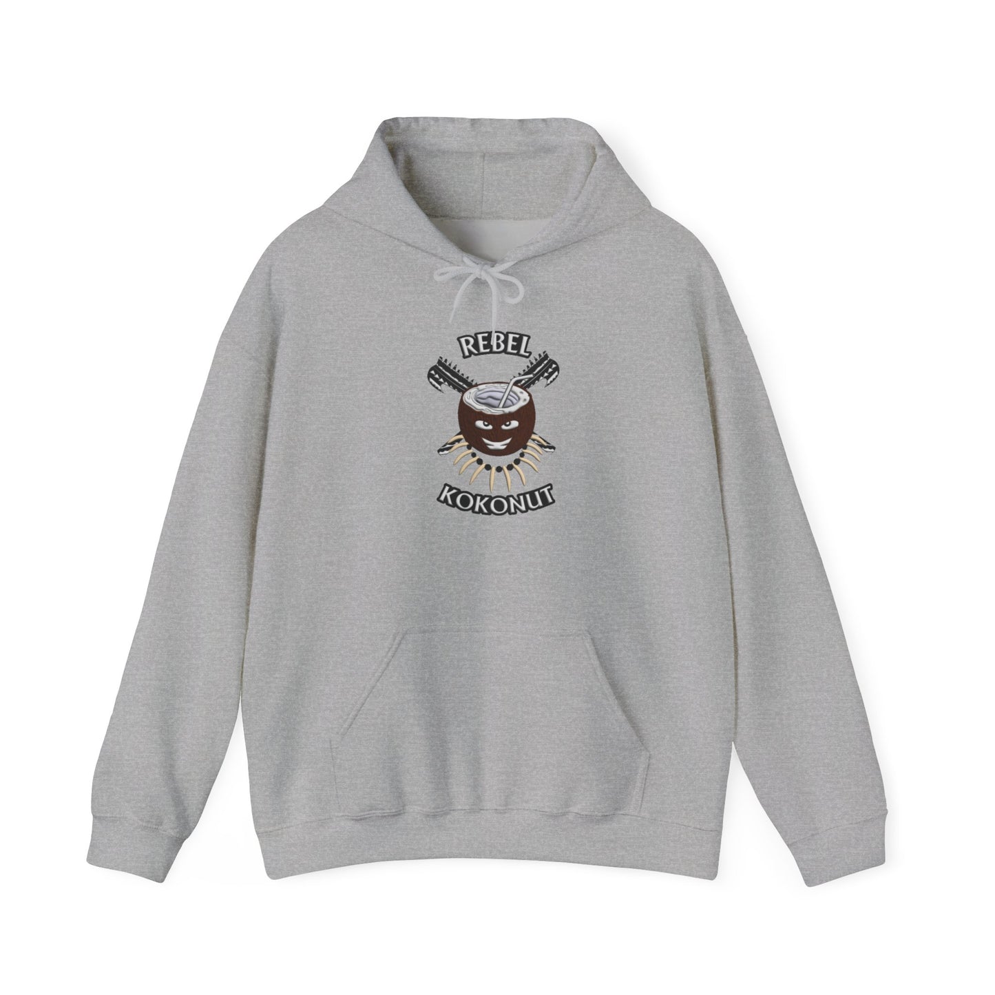 Samoan Rebel Kokonut Unisex Heavy Blend™ Hooded Sweatshirt