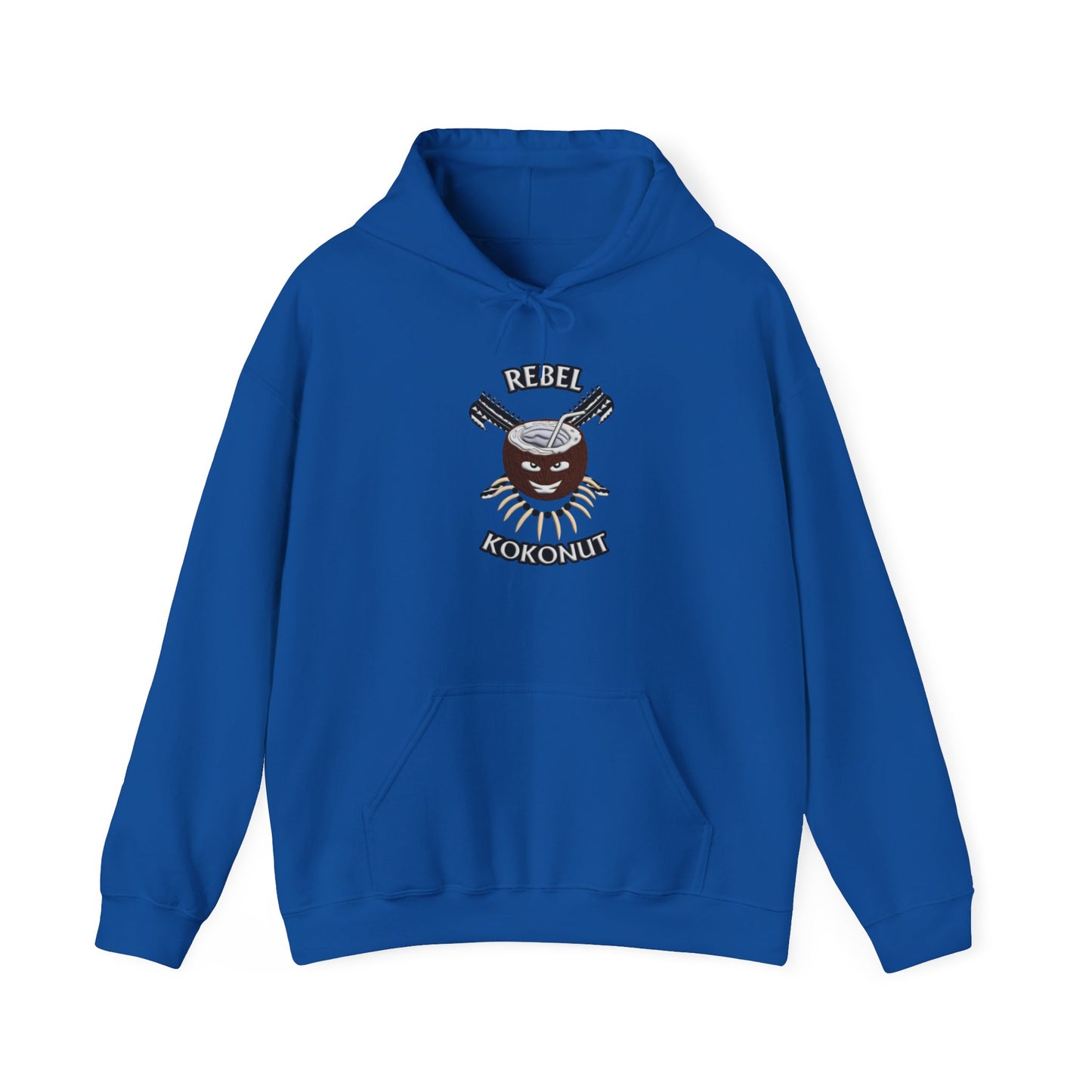 Samoan Rebel Kokonut Unisex Heavy Blend™ Hooded Sweatshirt