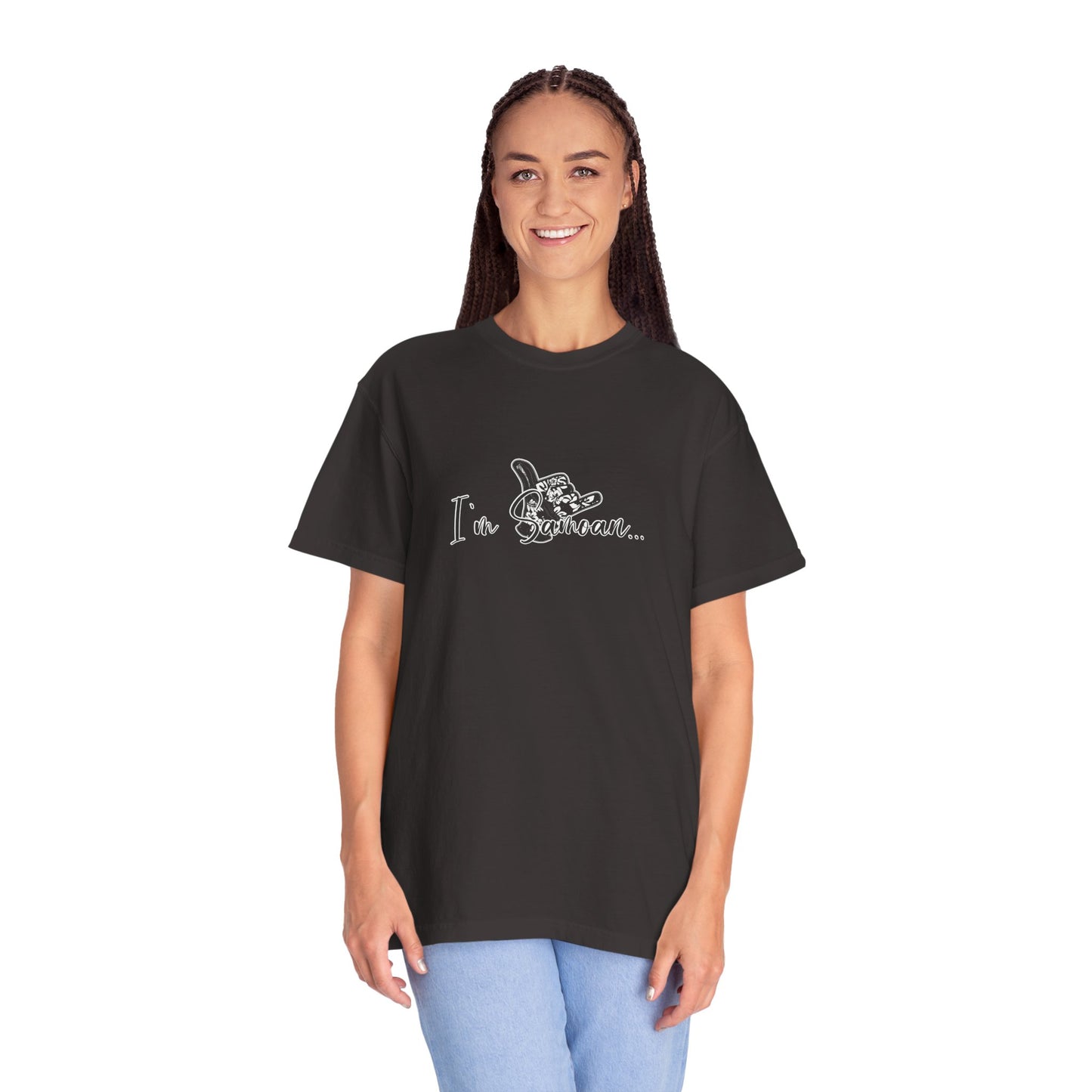 I'm Samoan w Mentors Garment-Dyed T-shirt