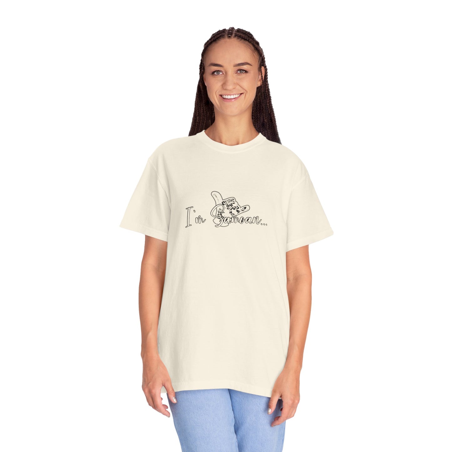 I'm Samoan w Mentors Garment-Dyed T-shirt