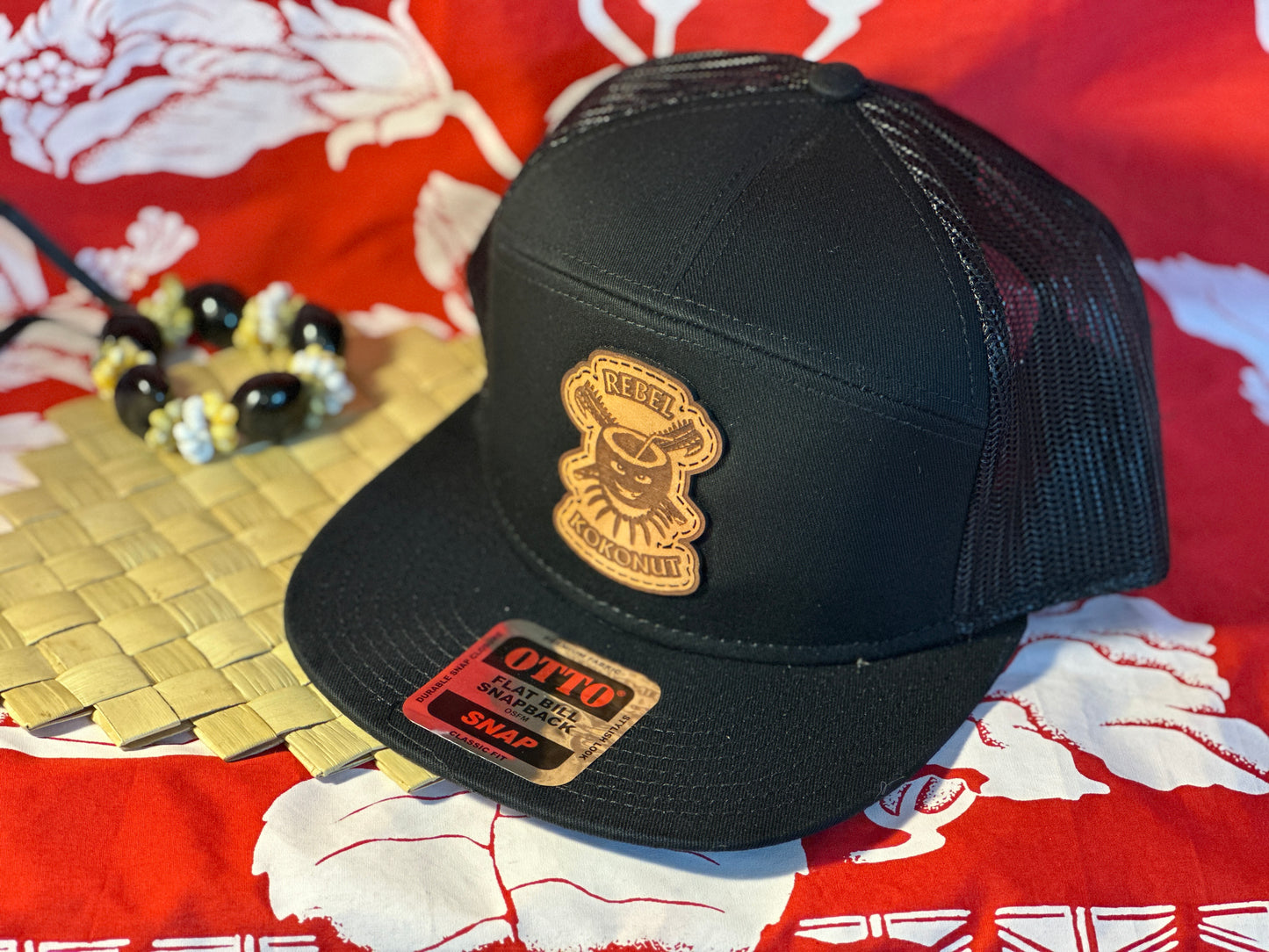 Custom Made Leather Patch Hats