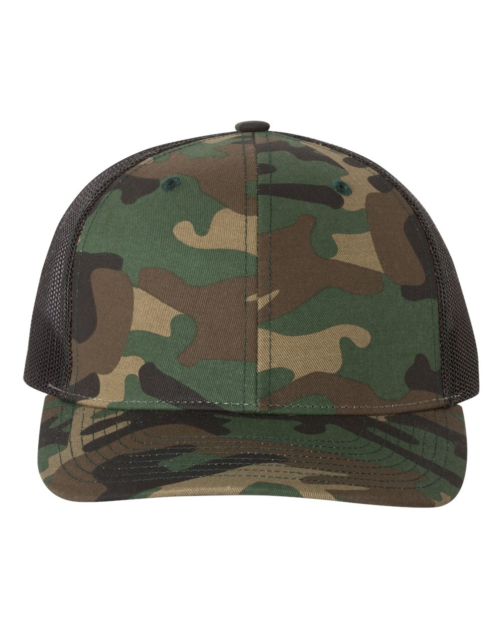 Overtime Hours w/Flag Leather Patch Hat